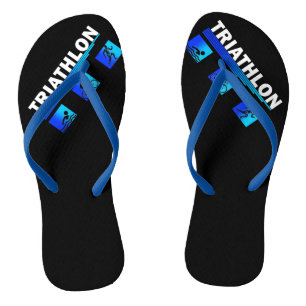 Triatlon Triomf: Navigeren door de Zwemmen, Fietse Teenslippers