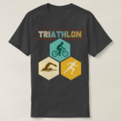 Triatlon voor fietszwemmen t-shirt (Design voorkant)