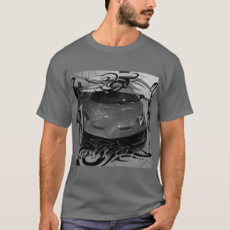 Trib Bw olie blacklyon ontwerp T-shirt