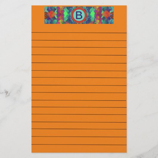 Triba African lDesign Briefpapier (Voorkant)