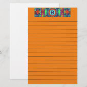 Triba African lDesign Briefpapier (Voorkant / Achterkant)