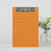 Triba African lDesign Briefpapier (Staand voorkant)