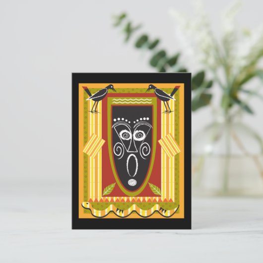 tribaal2 briefkaart (Staand voorkant)