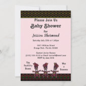 Tribaal Baby shower Neon Abstracte vruchtbaarheids Kaart (Voorkant)