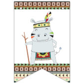 Tribaal Baby shower Vlaggetjes (Tweede vlag)