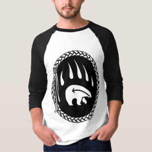 Tribaal Beer Art Jersey Beer Claw Mannen Shirten T-shirt