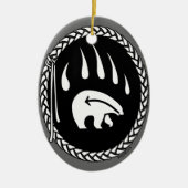 Tribaal Beer Art Ornament Beer Keepomwille & Gifte (Voorkant)