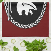 Tribaal Beer Handdoeken Native Art Beer Tea Towel (Gevouwen)