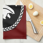 Tribaal Beer Handdoeken Native Art Beer Tea Towel (Quarter Fold)