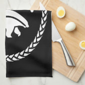 Tribaal Beer Handdoeken Native Art Beer Tea Towel (Quarter Fold)