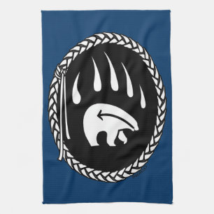Tribaal Beer Handdoeken Native Art Beer Tea Towel