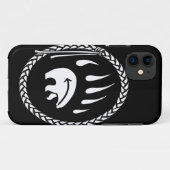 Tribaal Beer IPhone 5 Hoesje Inheemse Hoesjes van (Achterkant (horizontaal))