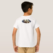 Tribaal Beer Kinder T-shirt Polair Beer Kinderen (Achterkant volledig)