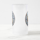 Tribaal Beer Kunst Beer Mok Eerste Naties Beer Gla (Center)