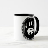 Tribaal Beer Kunst Koffie Mok Eerste Nationale Bee (Voorkant rechts)