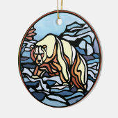 Tribaal Beer Kunst Ornament Beer Keepomwille Beer (Links)