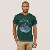 Tribaal Beer Kunst T-shirt Wildlife Beer Unisex Sh (Voorkant volledig)