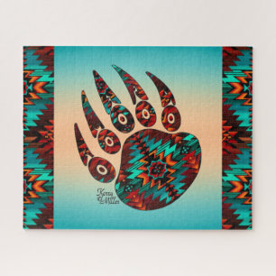 Tribaal Beer Paw Jigzaag Puzzle Legpuzzel