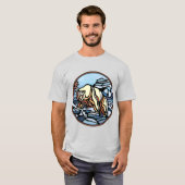 Tribaal Beer Shirt van de Beer van Jersey (Voorkant volledig)