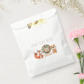 Tribaal dierlijk Baby shower Bedankzakje (Gezegeld)