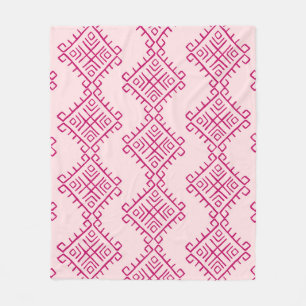 Tribaal etnisch: decoratief  abstract. fleece deken