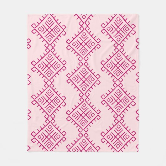 Tribaal etnisch: decoratief abstract. fleece deken (Voorkant)