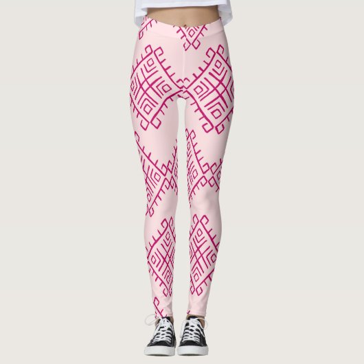 Tribaal etnisch: decoratief abstract. leggings (Voorkant)