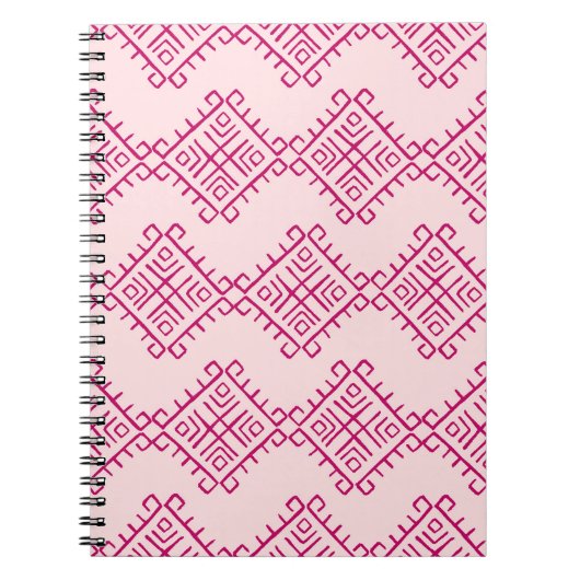 Tribaal etnisch: decoratief  abstract. notitieboek (Voorkant)