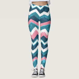 Tribaal etnisch, naadloos patroon leggings