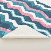 Tribaal etnisch, naadloos patroon sherpa deken (3/4)