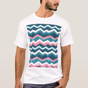 Tribaal etnisch, naadloos patroon t-shirt