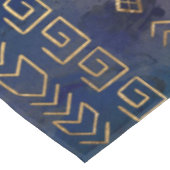 Tribaal Etnisch patroongoud op geverfde textuur Tafelkleed (Gekanteld)