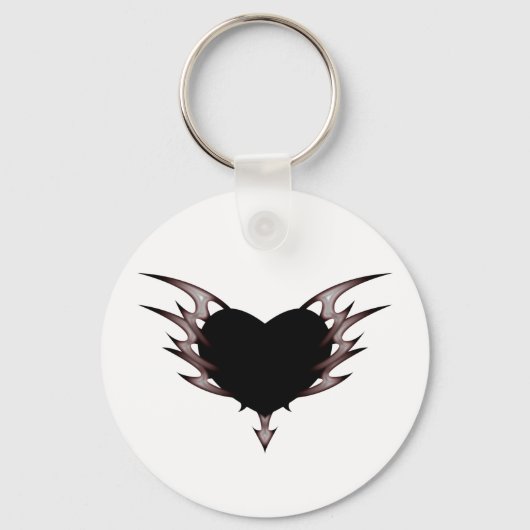tribaal hart sleutelhanger (Voorkant)