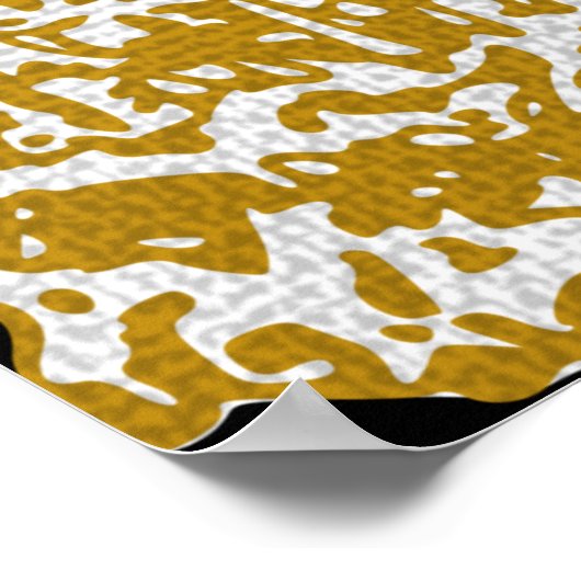 Tribaal Ketting | Natuurlijke haarhaar | Zwarte vr Poster (Hoek)