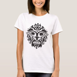 Tribaal masker - Vrouwen Basic T-Shirt 