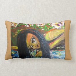 Tribaal meisje - Pillow Kussen