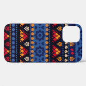 Tribaal naadloos patroon. Case-Mate iPhone case (Achterkant (horizontaal))