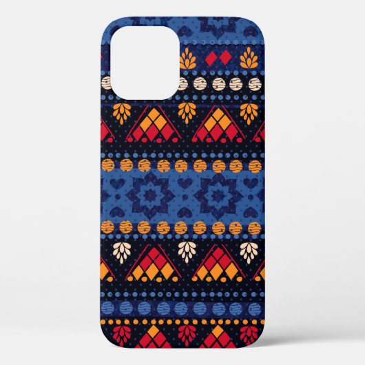 Tribaal naadloos patroon. Case-Mate iPhone case (Achterkant)