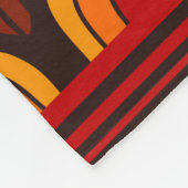 Tribaal naadloos patroon. fleece deken (Hoek)