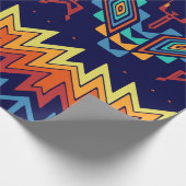 Tribaal ontwerp abstract ontwerp cadeaupapier (Hoek)