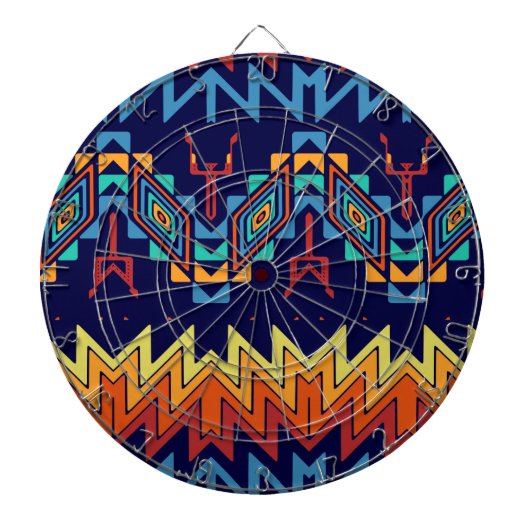 Tribaal ontwerp abstract ontwerp dartbord (Voorkant)