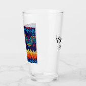 Tribaal ontwerp abstract ontwerp glas (Links)