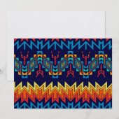 Tribaal ontwerp abstract ontwerp kaart (Voorkant / Achterkant)