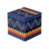 Tribaal ontwerp abstract ontwerp kubus (Achter hoekig)