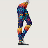 Tribaal ontwerp abstract ontwerp leggings (Rechts)