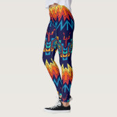 Tribaal ontwerp abstract ontwerp leggings (Links)