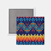 Tribaal ontwerp abstract ontwerp magneet (Voorkant / Achterkant)