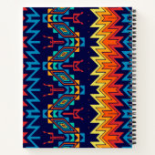 Tribaal ontwerp abstract ontwerp notitieboek (Achterkant)