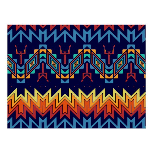 Tribaal ontwerp abstract ontwerp perfect poster (Voorkant)