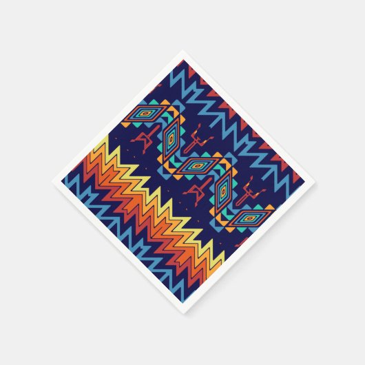 Tribaal ontwerp abstract ontwerp servet (Hoek)
